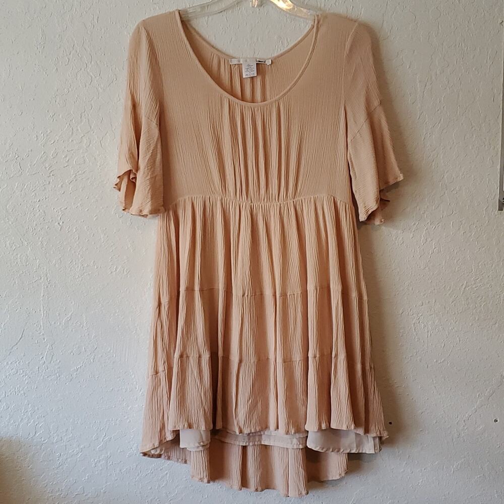 Ellison lined dress Small Tiered Empire waist Flowy